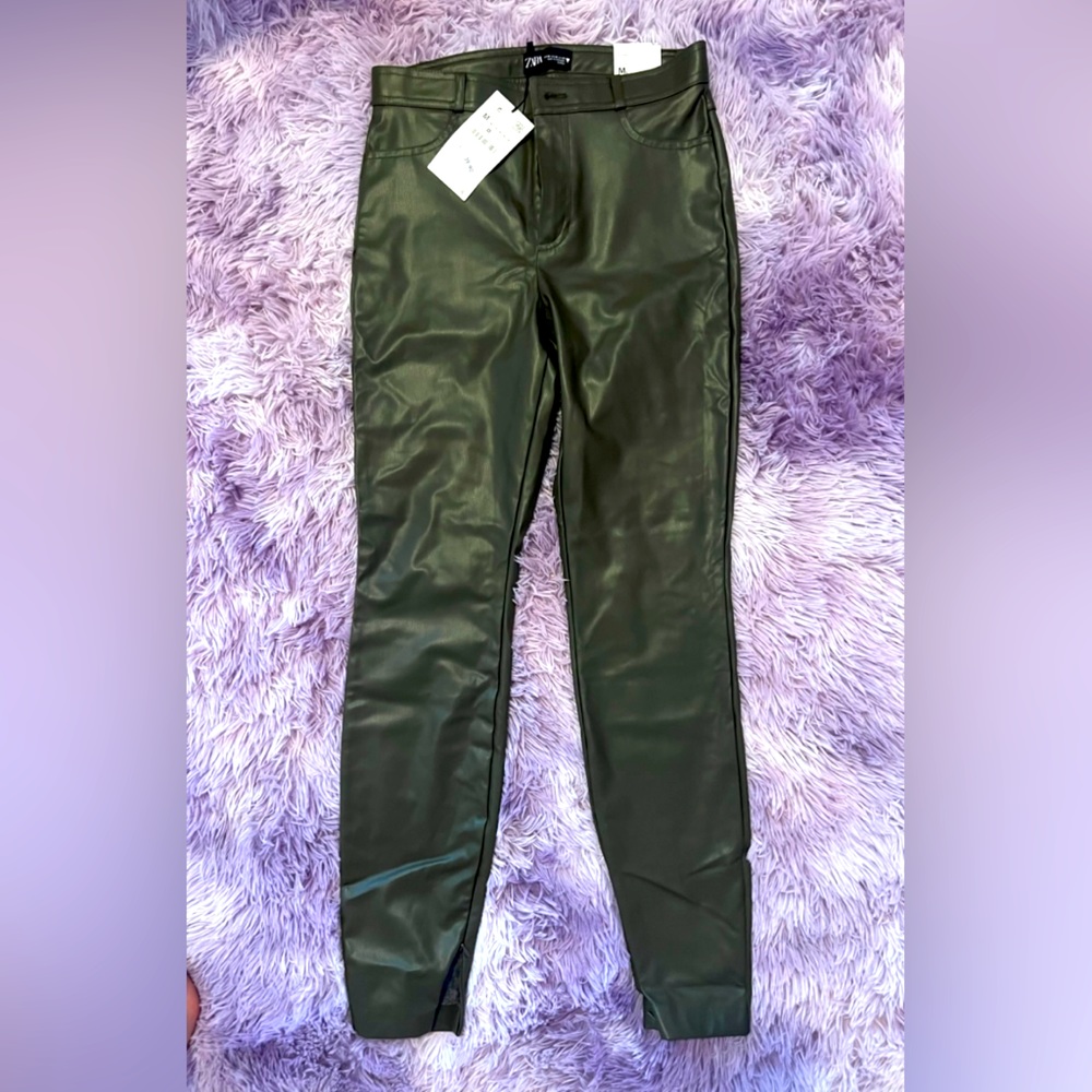 Faux Leather Zara Pants